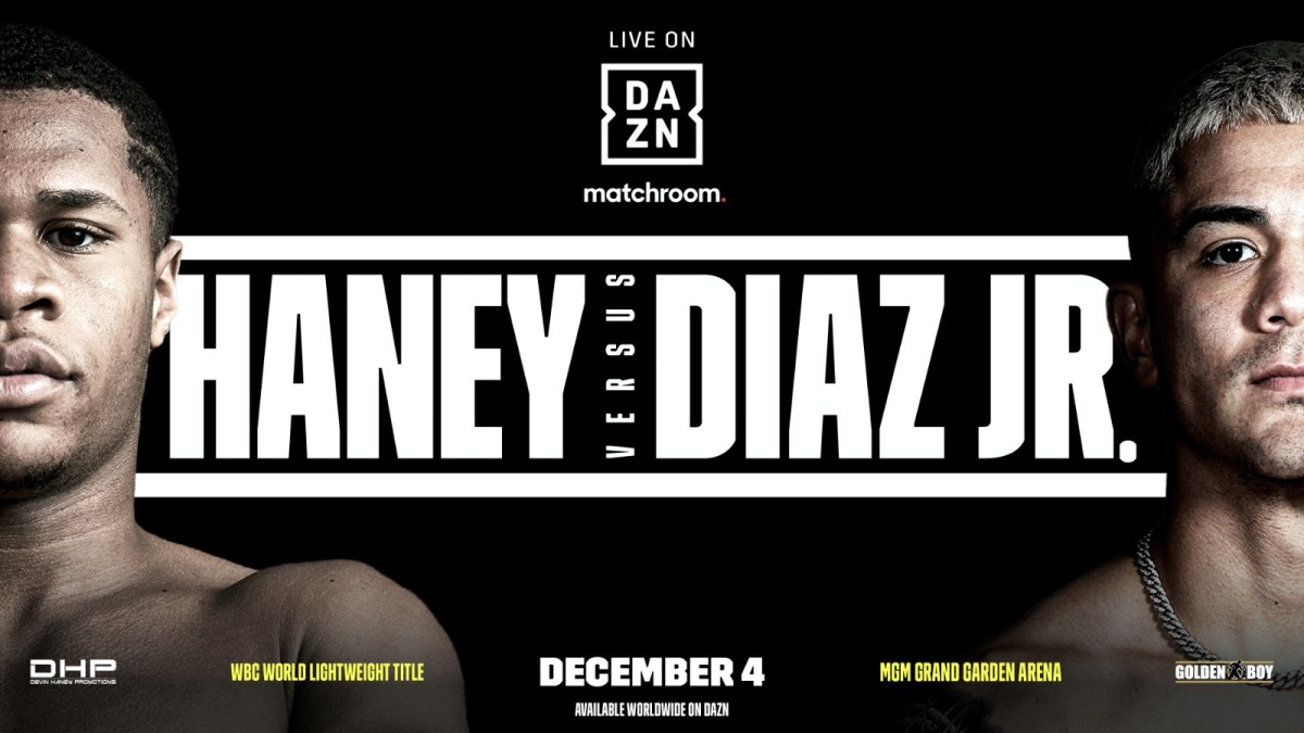 Haney And Diaz, Jr. Draw Battle Lines In Las Vegas