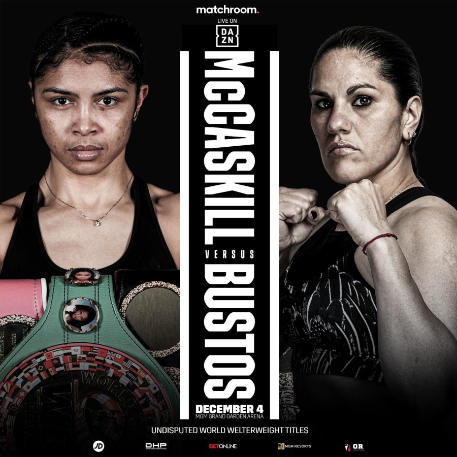 McCaskill Pens Matchroom Deal And Defends Undisputed vs. Bustos In Vegas