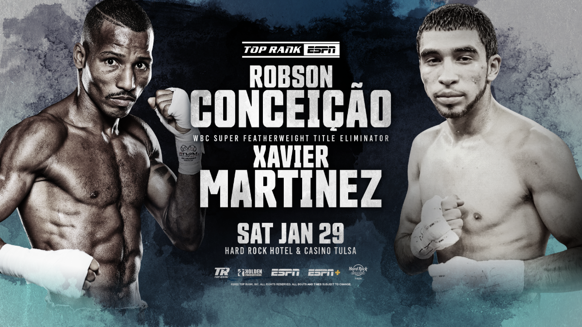 January 29: Robson Conceição-Xavier Martinez 130-Pound Title Eliminator