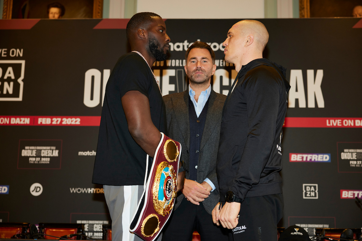 Okolie vs. Cieslak + Undercard Press Conference Quotes