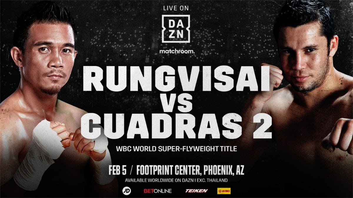 Rungvisai vs. Cuadras Clash In Phoenix