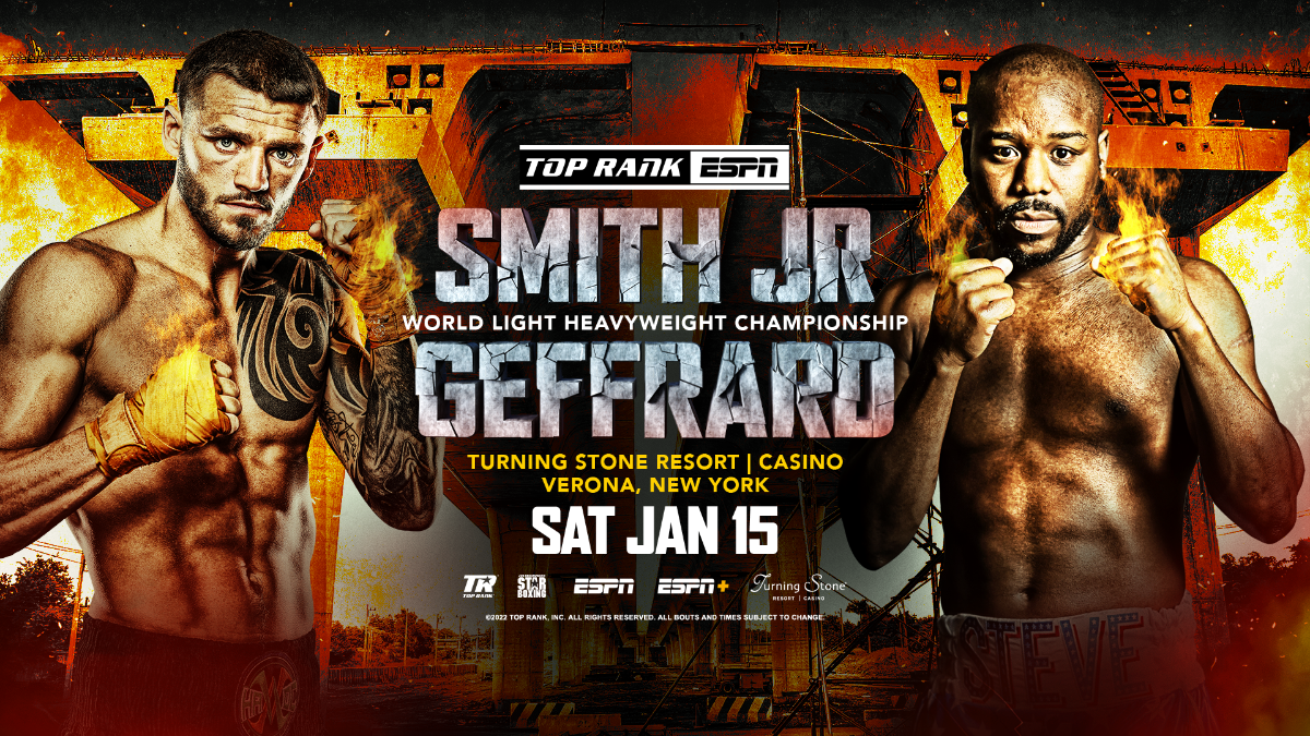 January 15: Joe Smith Jr. To Face Steve Geffrard