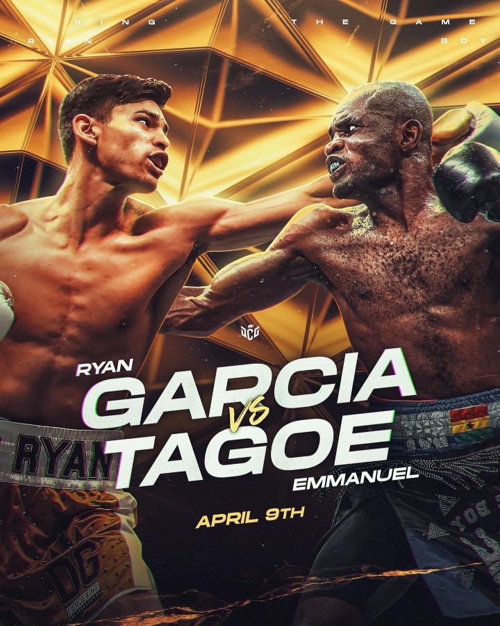 Showdown At The Alamodome: Garcia vs. Tagoe Set For April 9