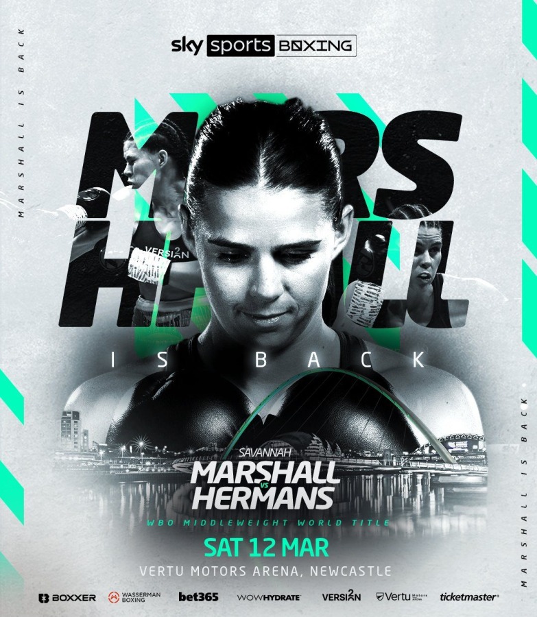 ‘Silent Assassin’ Savannah Marshall To Defend World Title In Newcastle On March 12
