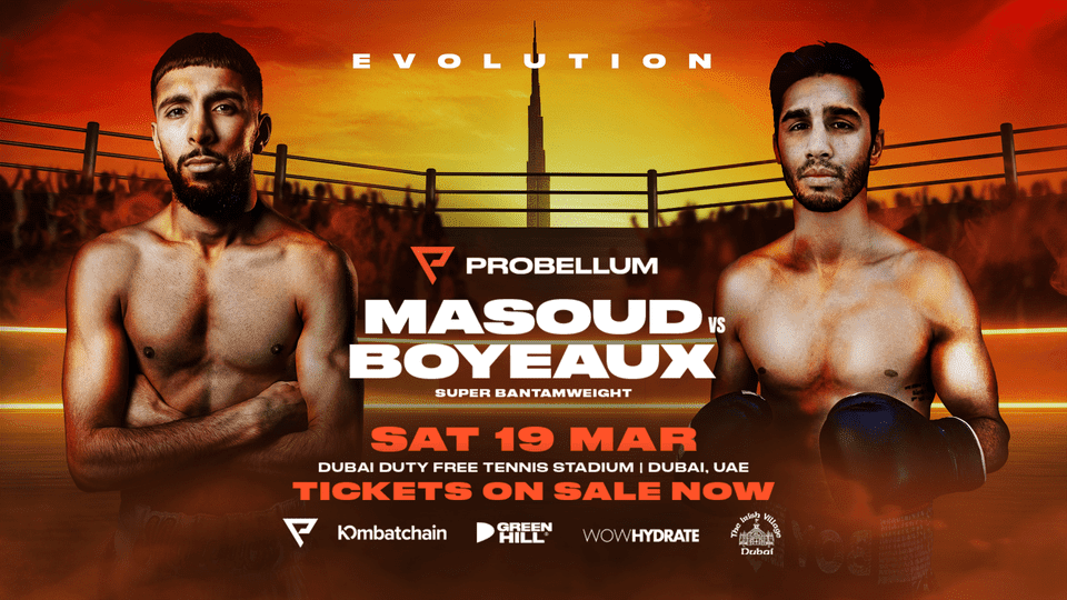 British Star Shabaz Masoud Has Next Fight Confirmed For Dubai