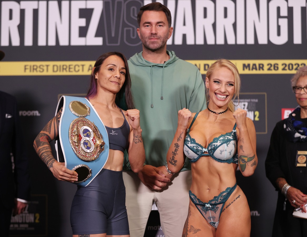 Maria Cecilia Roman vs. Ebanie Bridges Weigh-In Results, Photos & Video