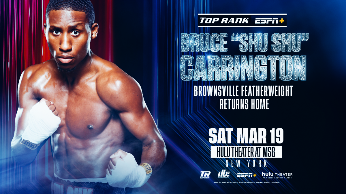 Saturday: Bruce Carrington, Kelvin Davis & Henry Lebron Set For Action