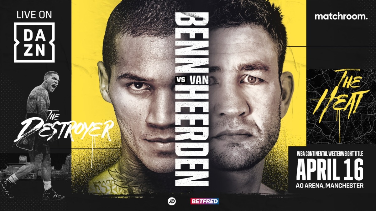 Benn Meets Van Heerden On April 16