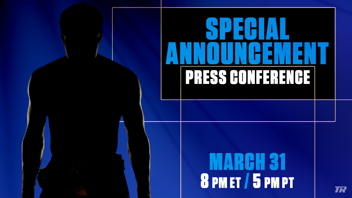 Today: Witness An Undisputed Press Conference