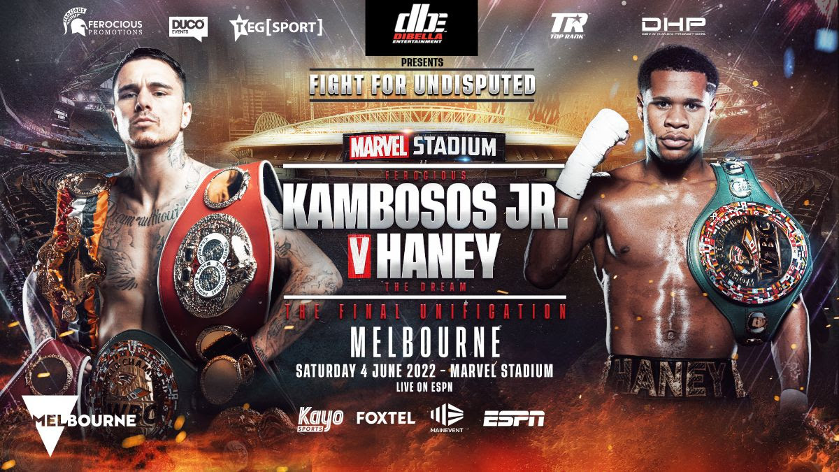Kambosos vs. Haney Set For June 4