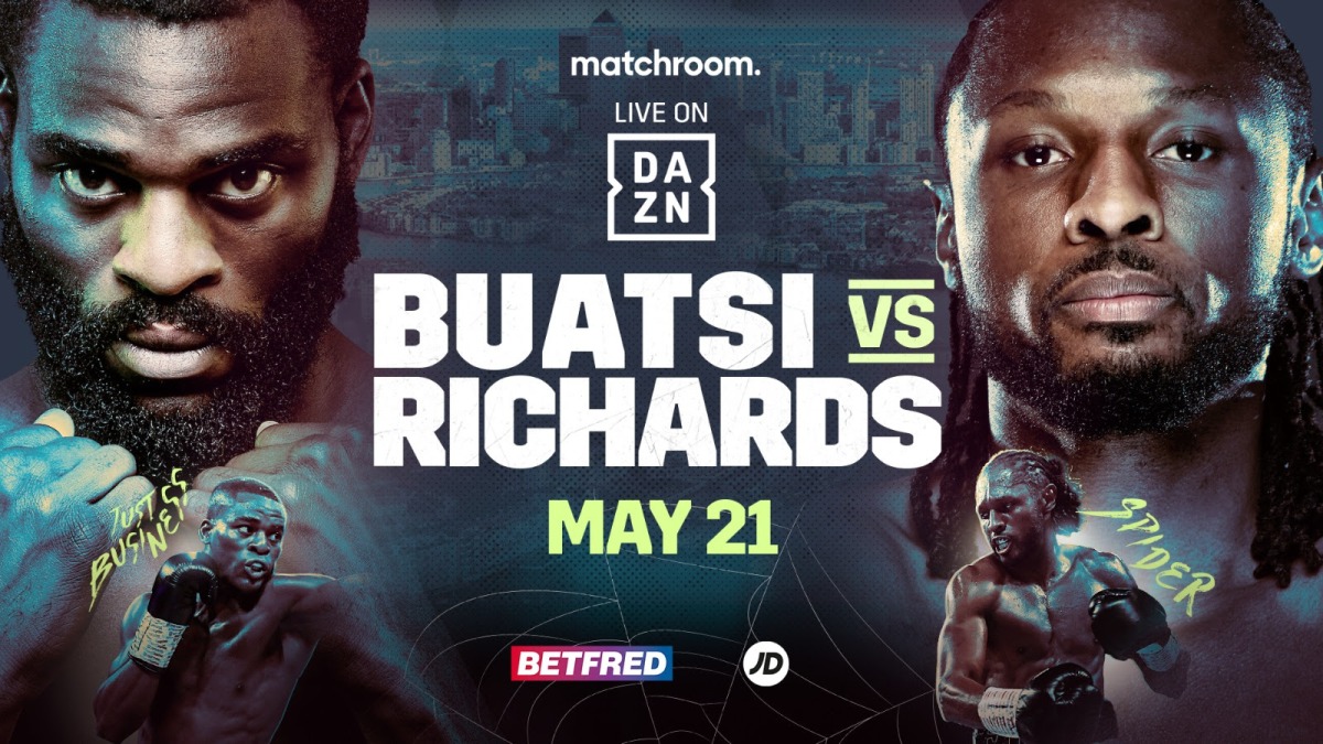 Buatsi And Richards Collide In Hugelight-Heavyweight Clash