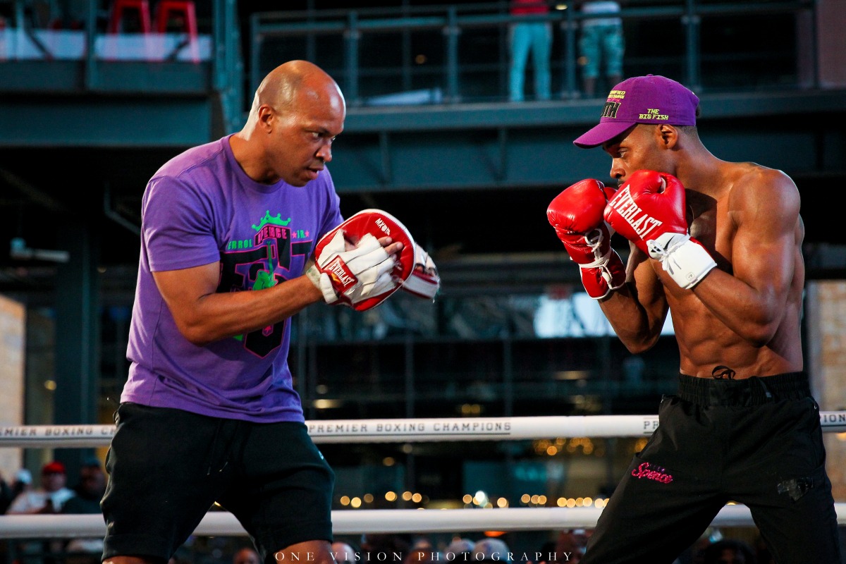 Errol Spence Jr. vs. Yordenis Ugas Media Workout Quotes And Photos