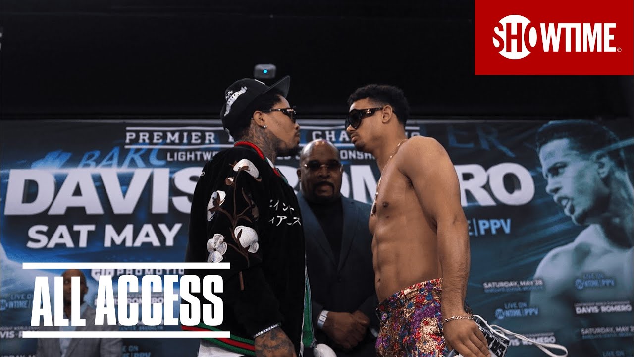 Showtime Sports® Releases First Look At All Access: Davis vs. Romero