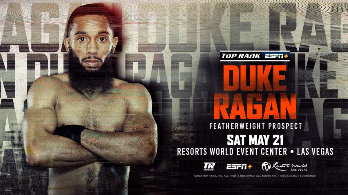 Olympic Silver Medalist Duke Ragan Returns For Second Fight In Six Weeks This Saturday