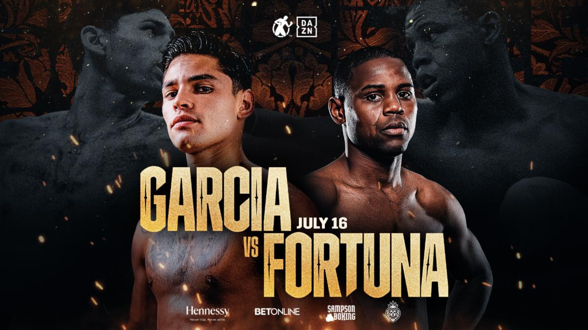 Ryan Garcia vs. Javier Fortuna Set For July 16