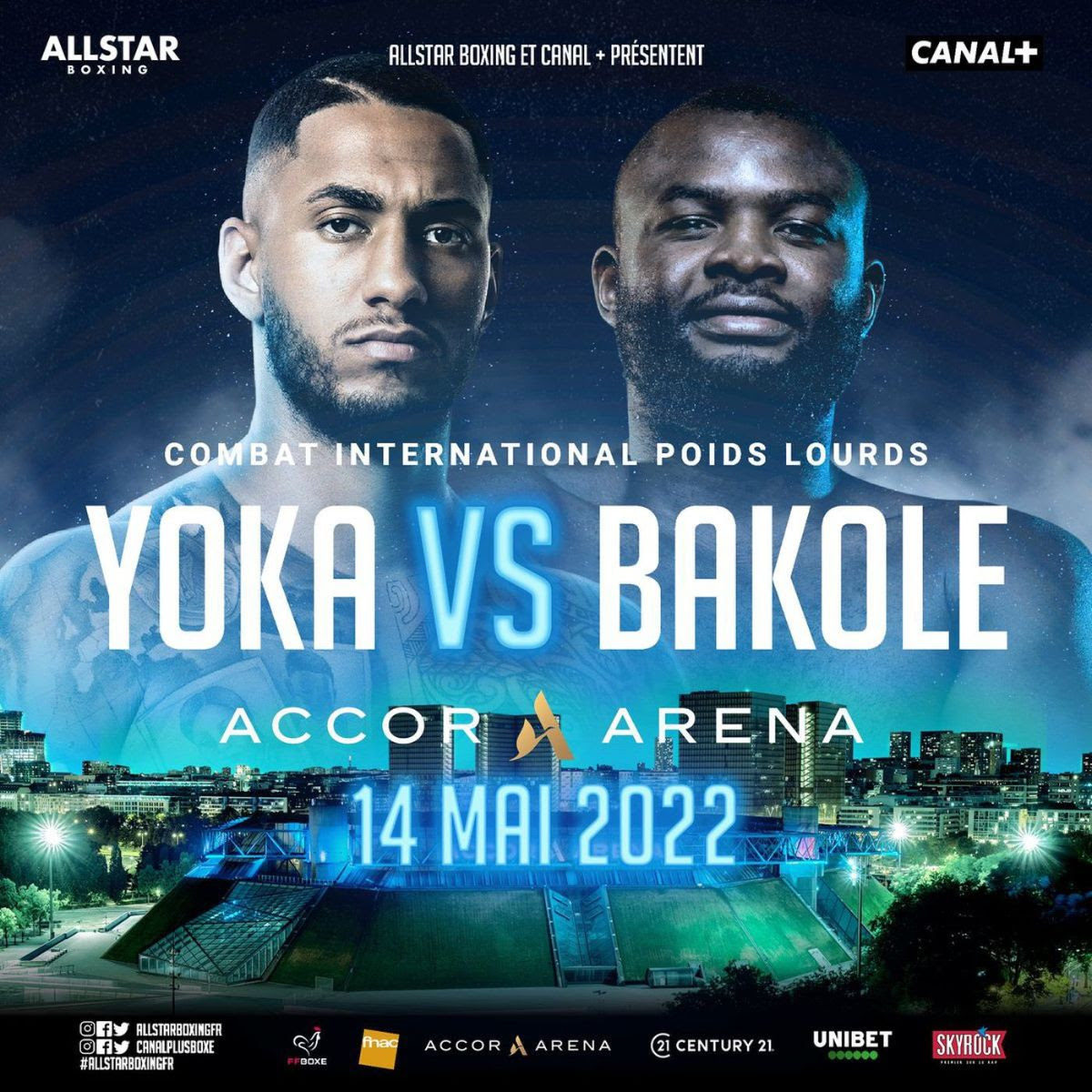 Saturday: Tony Yoka-Martin Bakole Paris Fight Night Streaming Live On ESPN+