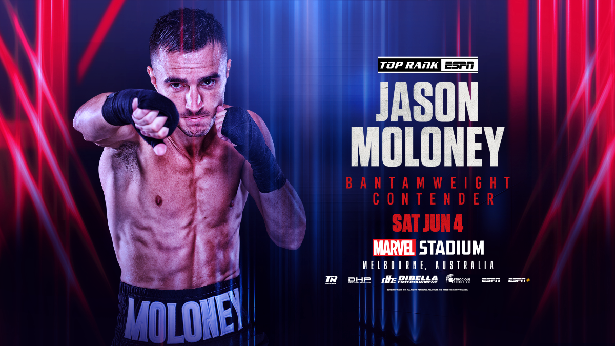 Jason Moloney-Aston Palicte Bantamweight Showdown & Junior Fa-Lucas Browne Heavyweight Tilt Headline Kambosos-Haney Undisputed Undercard