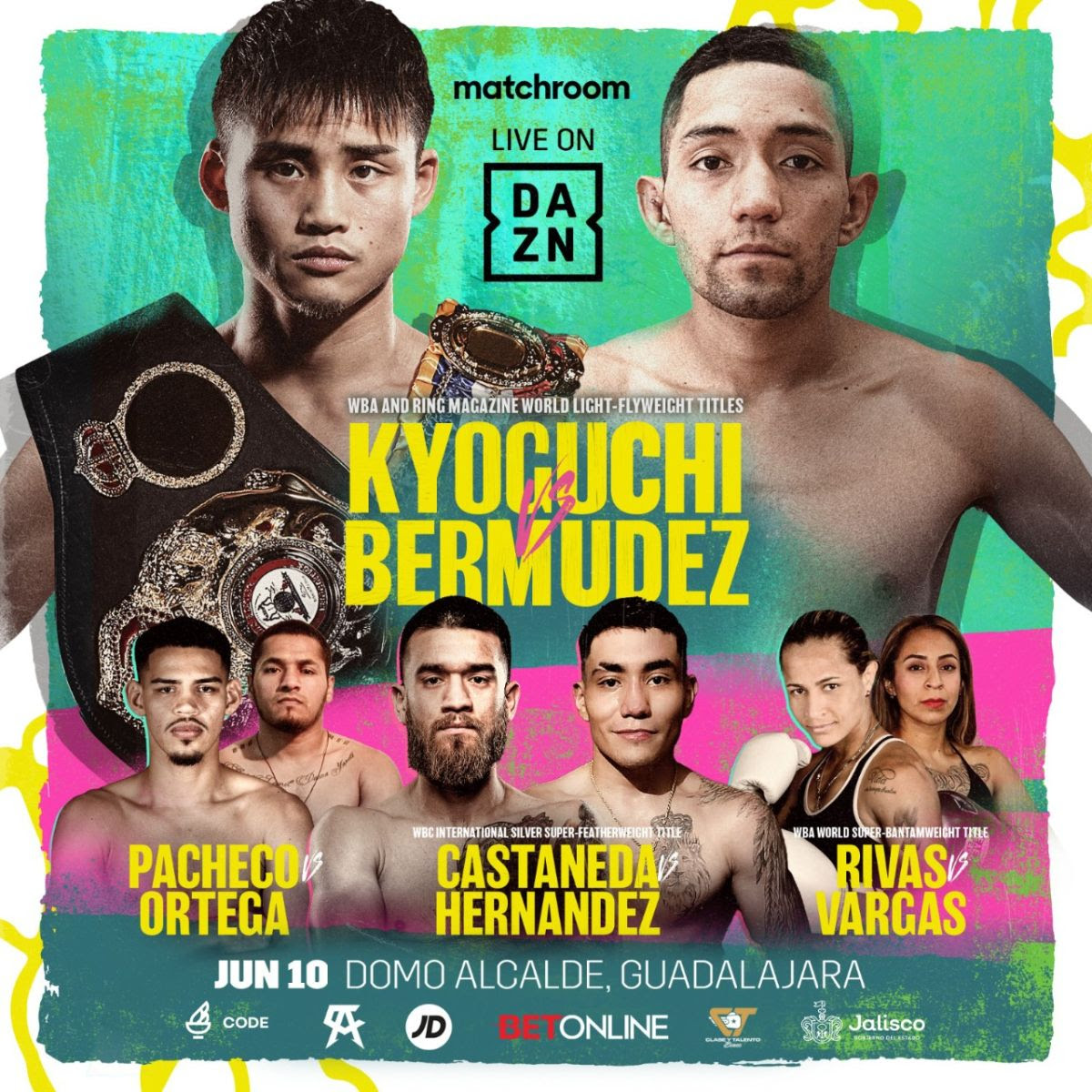Rivas Defends World Crown Against Perez On June 10