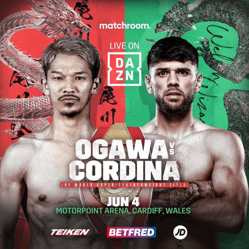 Cordina Faces IBF Super-Featherweight World Champion Ogawa In Cardiff