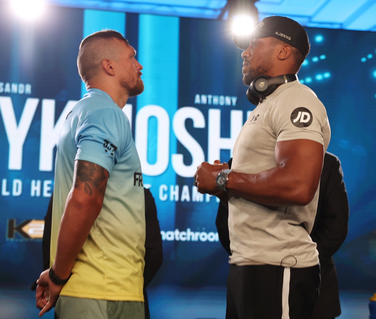 Usyk vs. Joshua 2 Face Off
