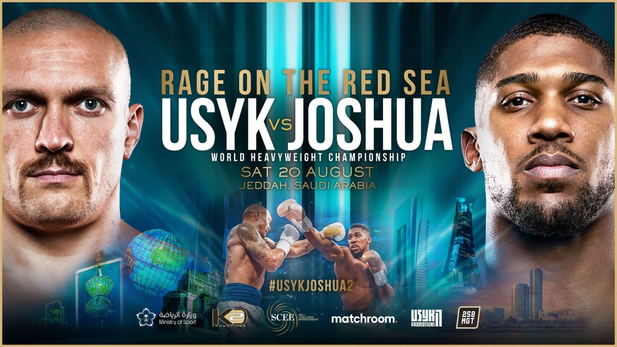 Usyk vs. Joshua Rematch Lands In The Kingdom Of Saudi Arabia