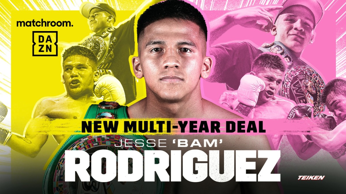 Jesse Rodriguez Extends Promotional Deal With Matchroom