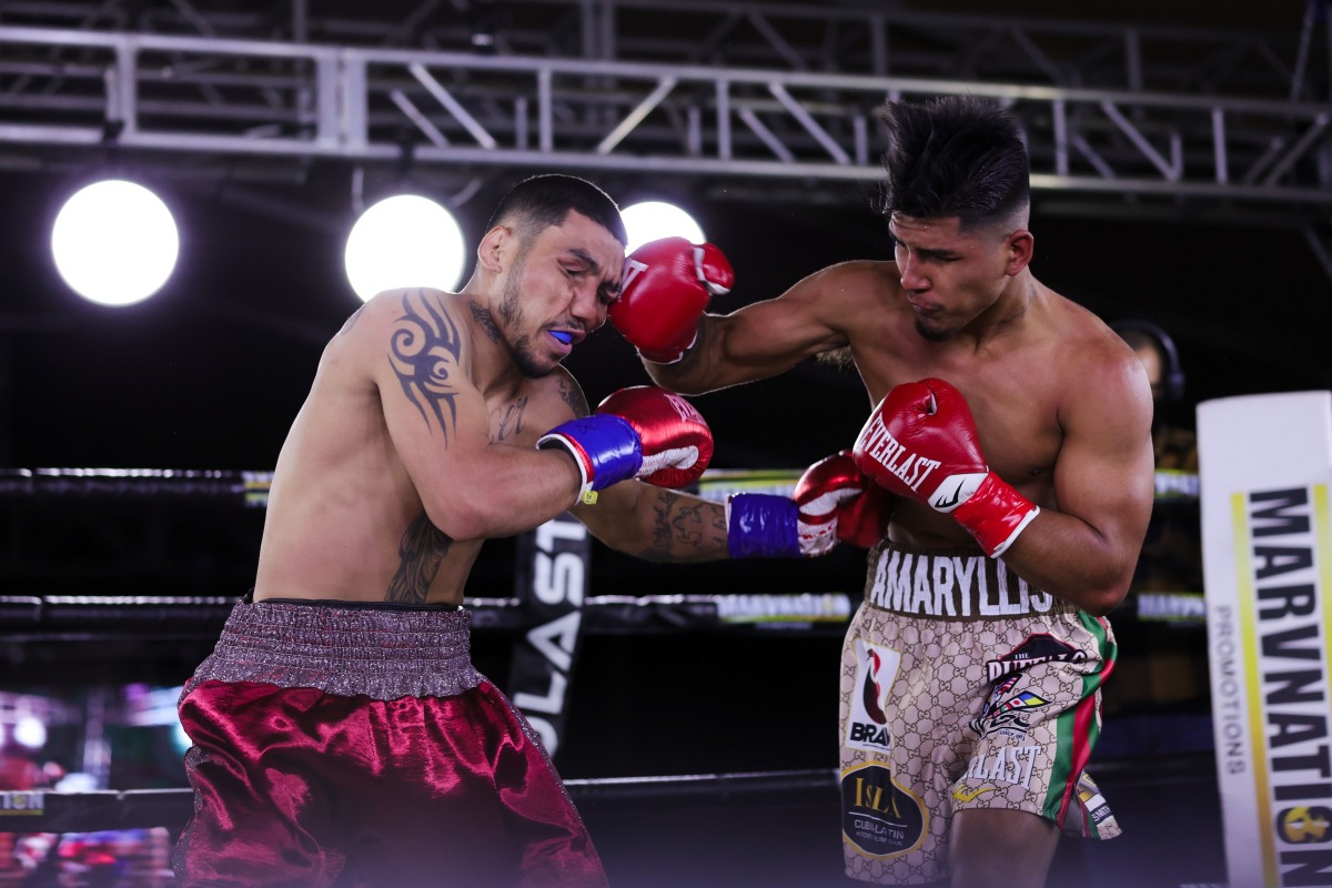 Angel Rodriguez Headlines Marvnation Card Against Gabriel Gutierrez Live On Fite TV From The Derby Room In Pomona, California
