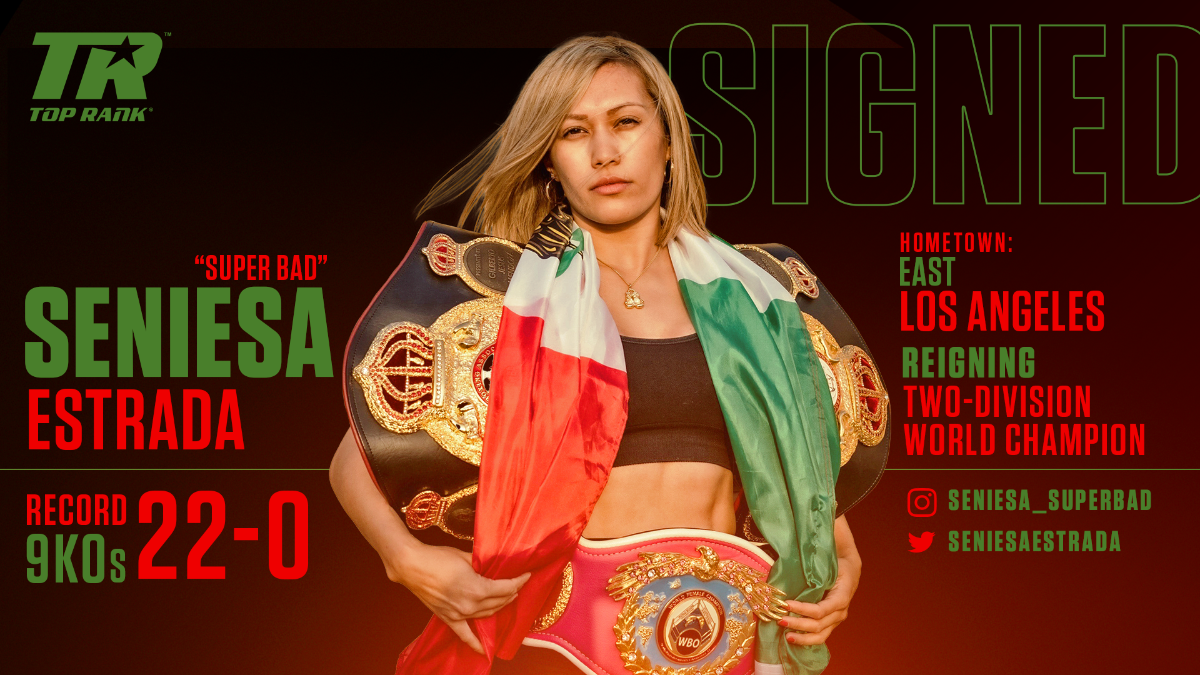 Seniesa Estrada Signs With Top Rank