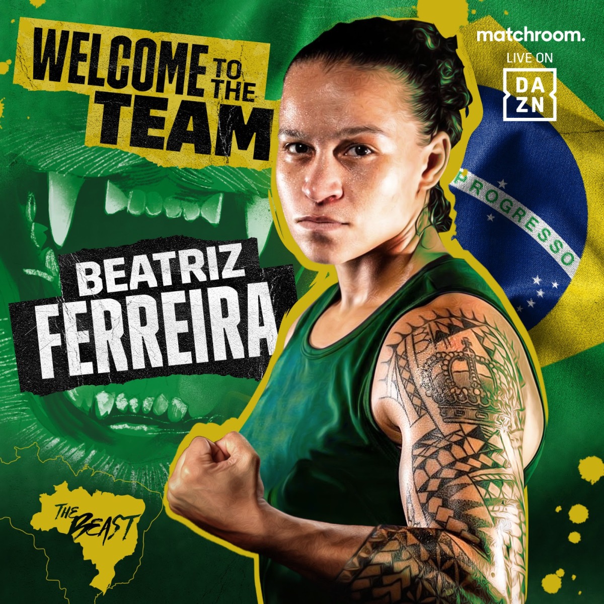 Beatriz Ferreira Signs With Matchroom