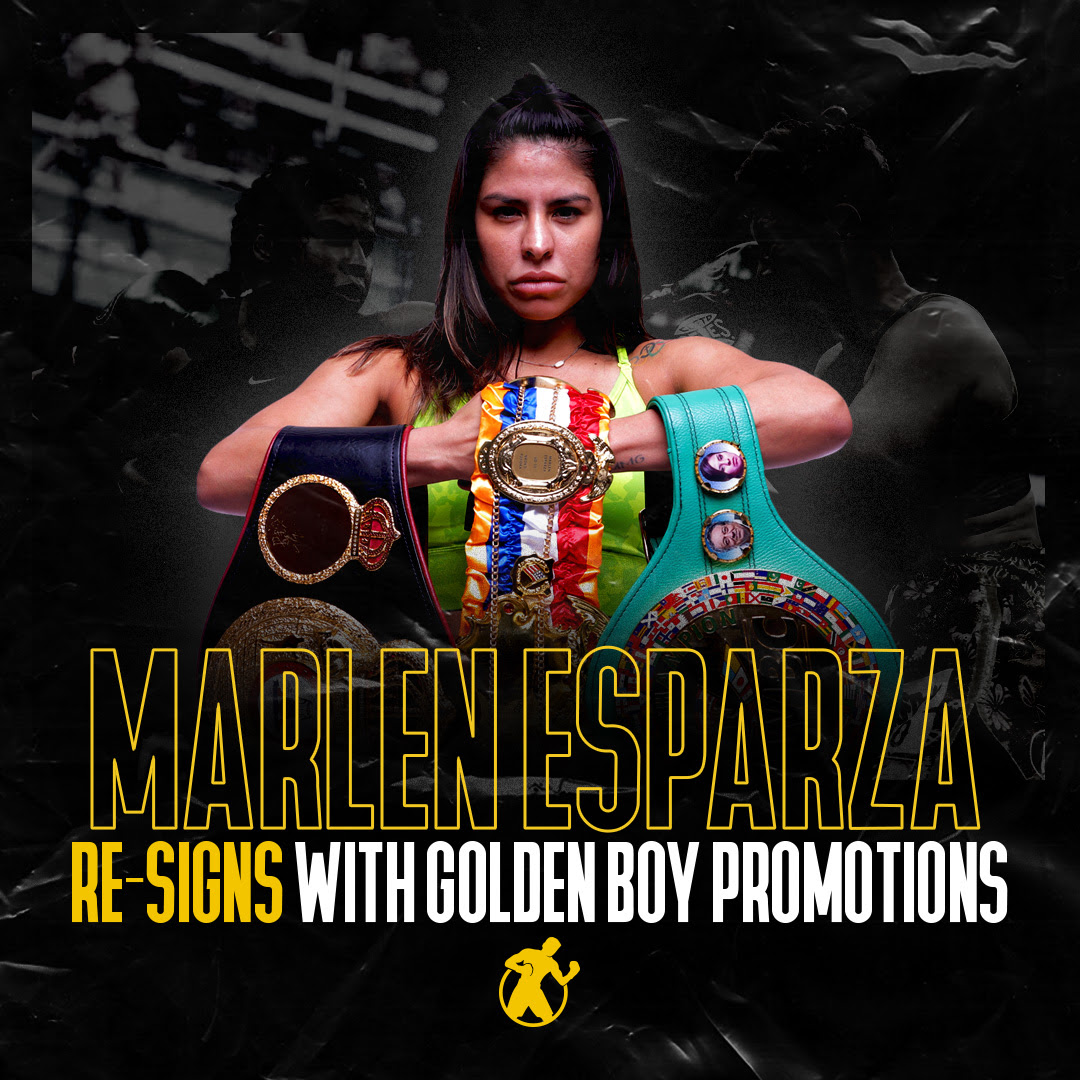 Marlen Esparza Re-Signs With Golden Boy
