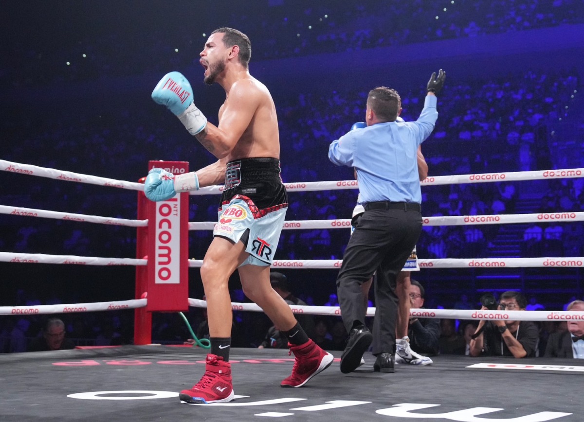 ROBEISY "EL TREN" RAMIREZ DEFENDS HIS CROWN IN JAPAN